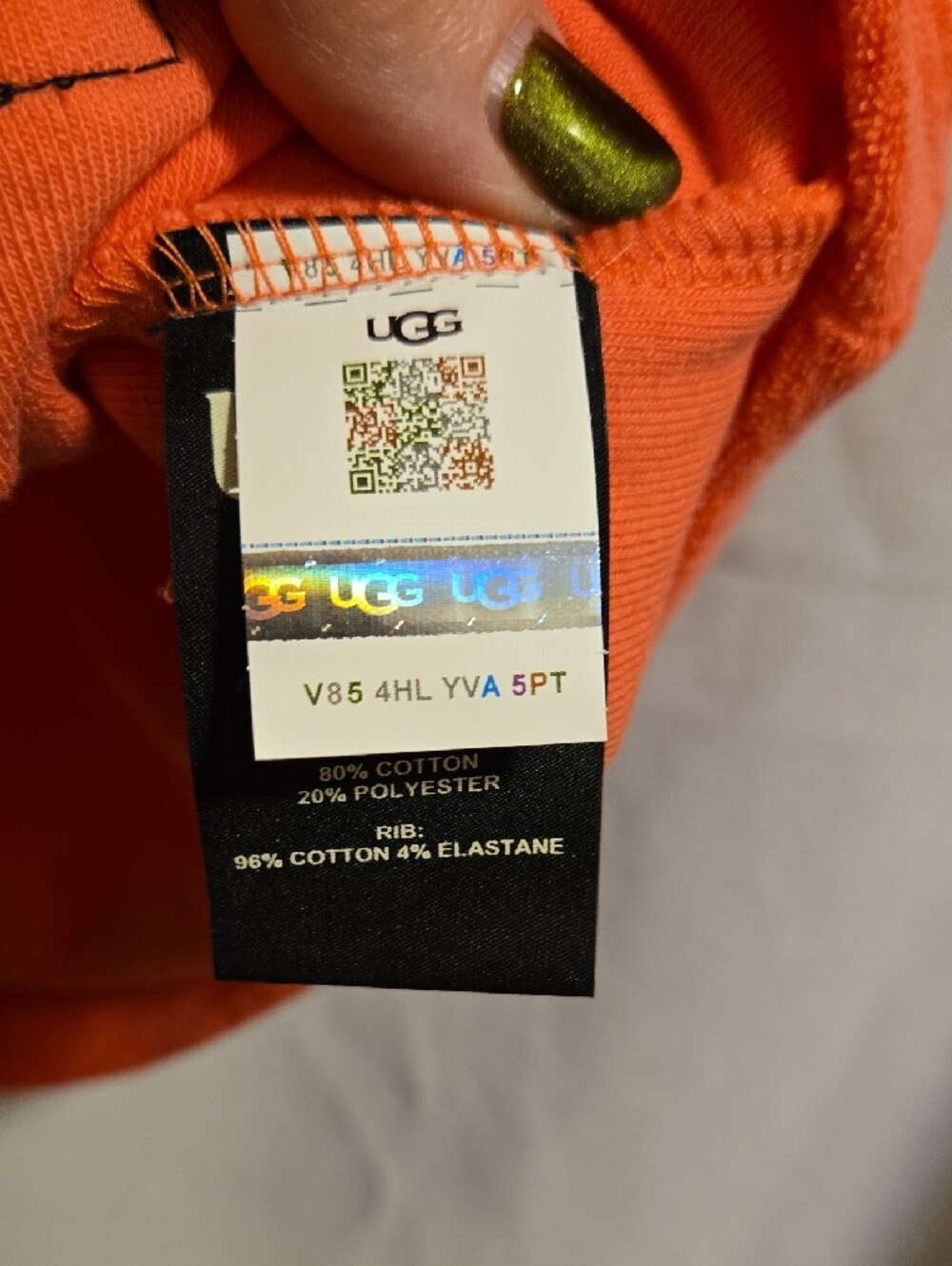 UGG Men's Mathew Coral Terry Short Sleeve Tee L NWT - Picture 5 of 8